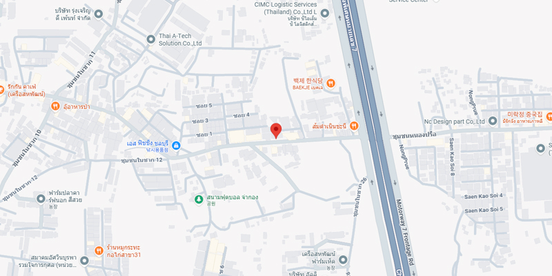 부천공업 주식회사 태국법인 지도 이미지지