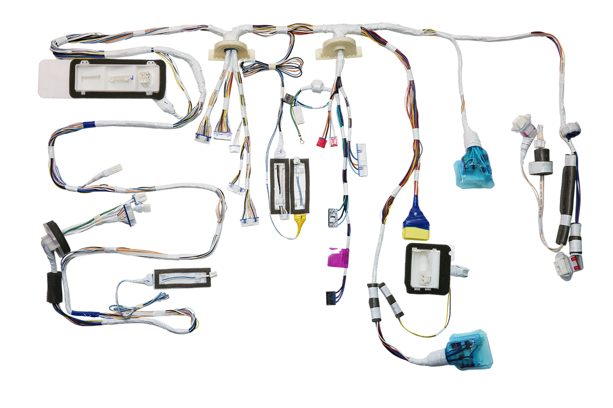 Zdjęcie wiązki przewodów – lodówka